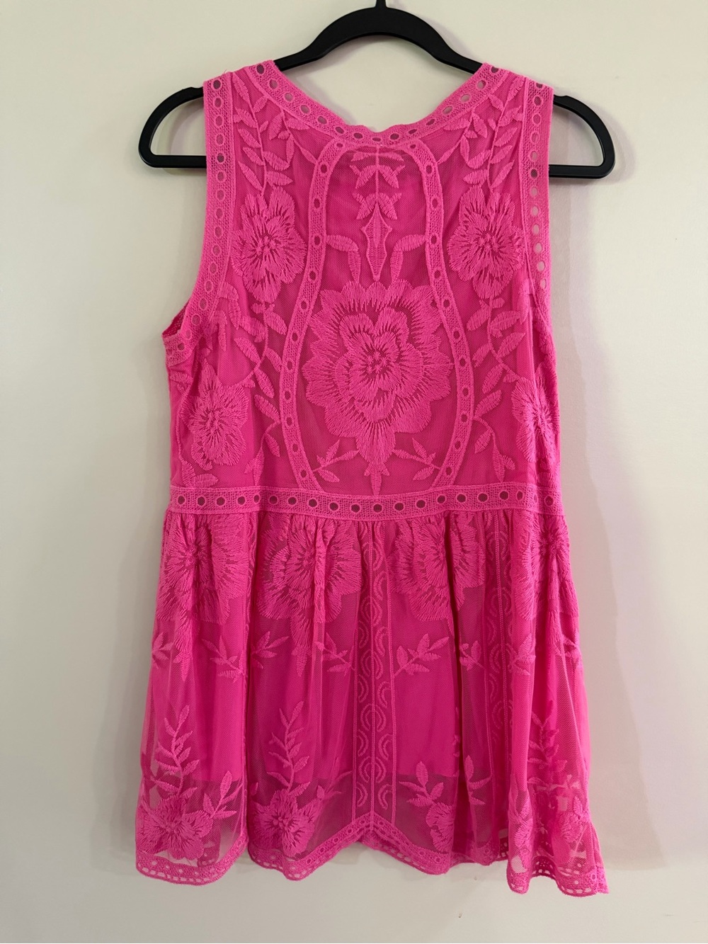 Pink blush babydoll style dress small - Picture 6 of 6